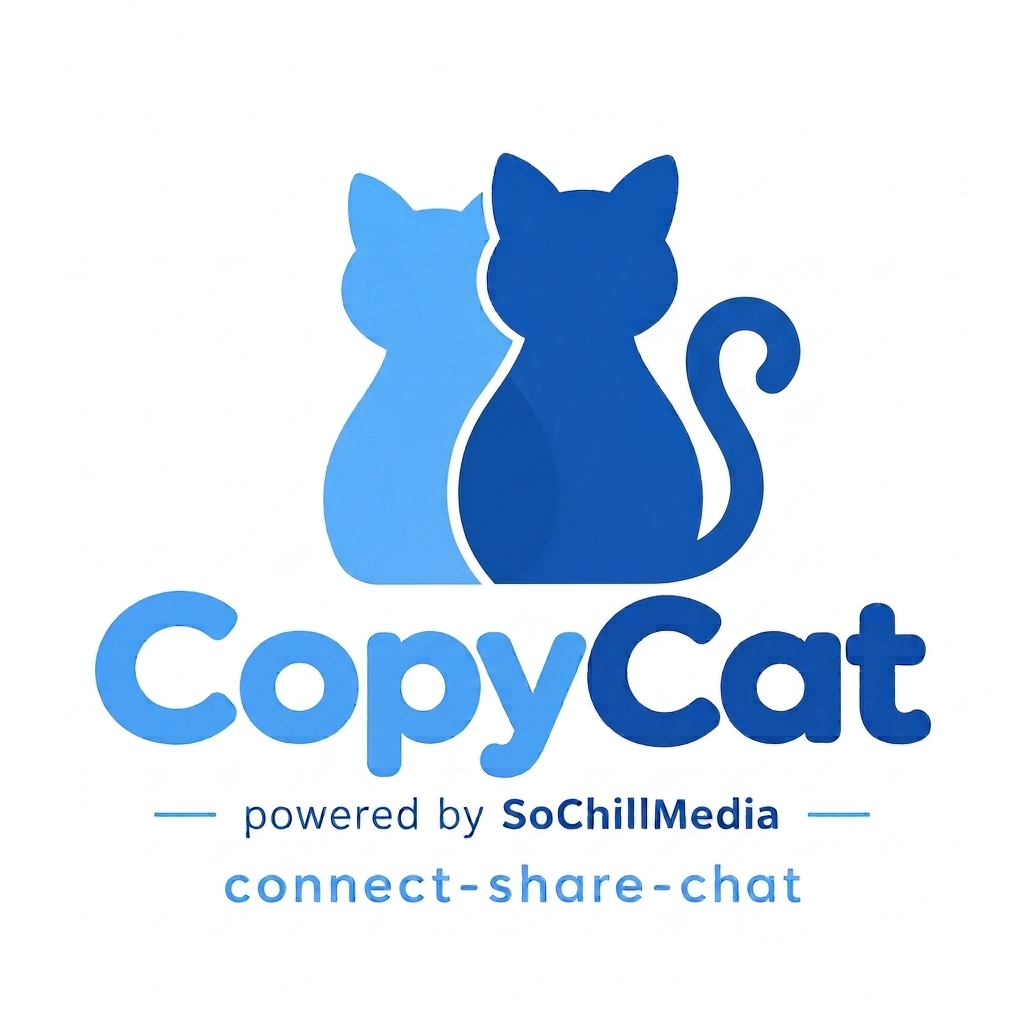 CopyCat two cat logo